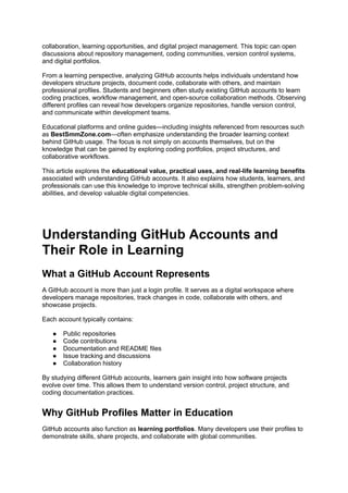 Get Old Github Accounts - Boost Your Own Development Journey.docx