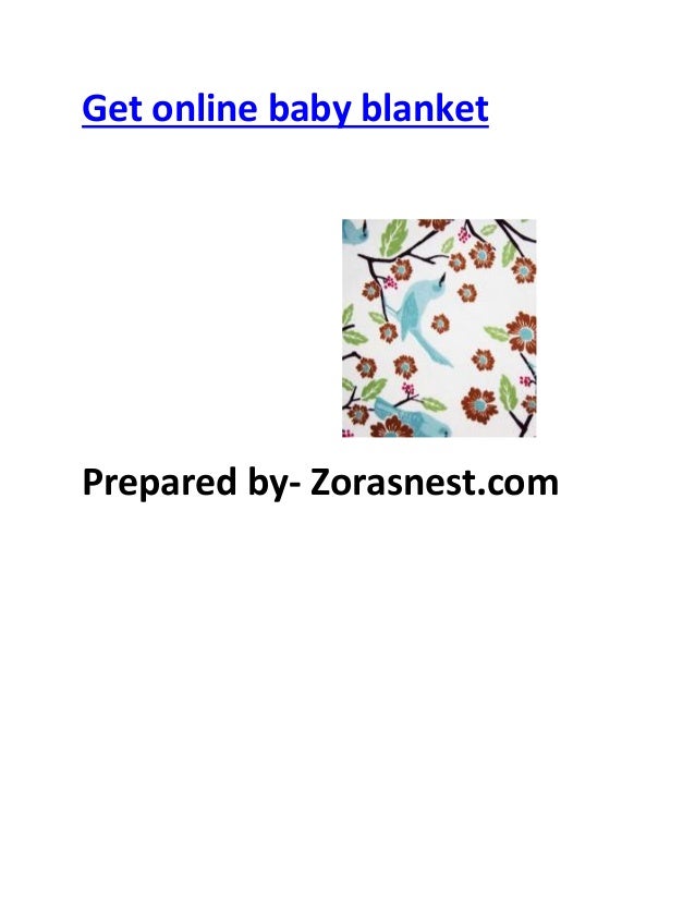 baby blanket online