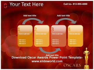 Get online Oscar Awards Powerpoint Template
