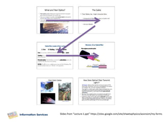 Slides from “Lecture 1.ppt” https://sites.google.com/site/shwetaphysicsclassroom/my-forms
 