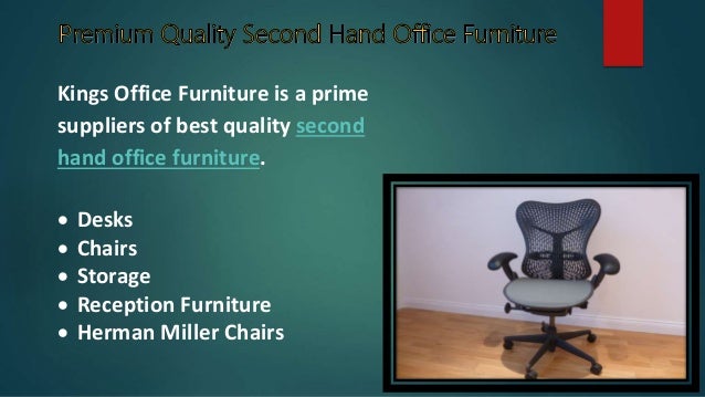 Get Premium Quality Second Hand Office Furniture