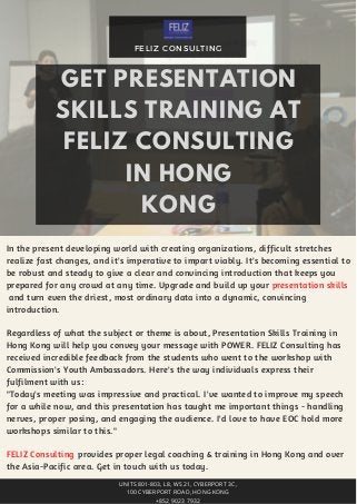 presentation skills training hong kong