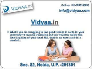 Get private tuitions at home in noida easily