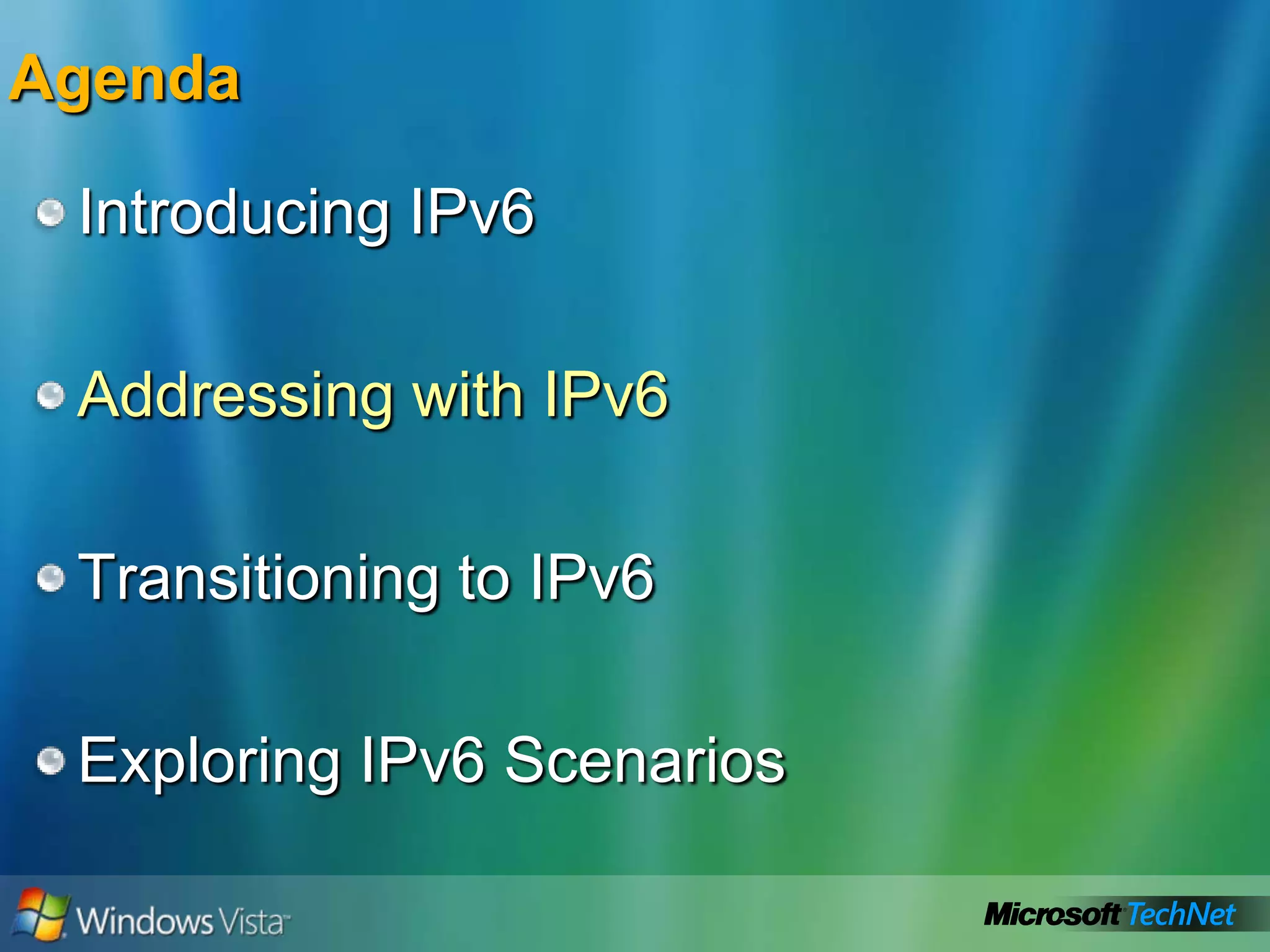 IPv6 as a Global Solution