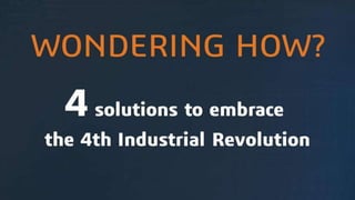 Enter into the 4th Industrial Revolution