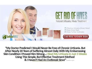 Get rid of_hives