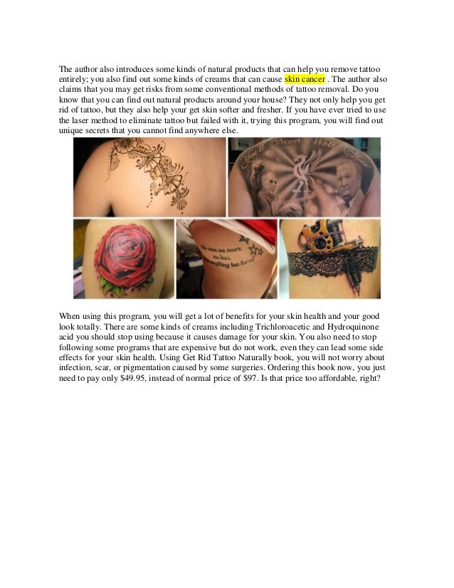 get rid tattoo naturally review u2013a tattoo removal pdf book get rid tattoo naturally review u2013a tattoo removal pdf book