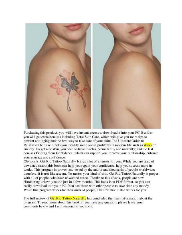 get rid tattoo naturally review u2013a tattoo removal pdf book get rid tattoo naturally review u2013a tattoo removal pdf book