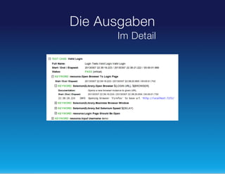 Die Ausgaben
Im Detail

 