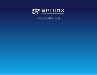 sphinx-doc.org

 
