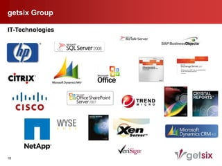 getsix Group

IT-Technologies




18
 