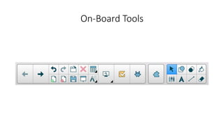On-Board Tools
 