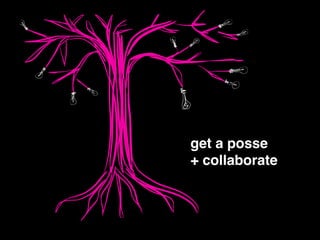 !
get a posse !
+ collaborate
 