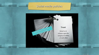 Social media policies

you
n for .
ectio pany
prot com
tu a l o u r
Mu
nd y
a

12 - 12 - 2012

 