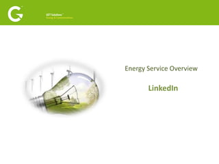 Energy Service Overview LinkedIn 
