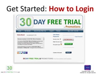 Get Started: How to Login 