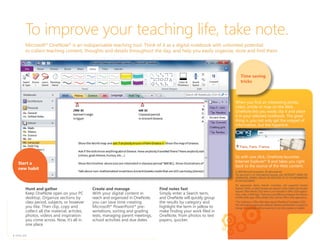 Onenote Due Date Get Started Guide - Office Tools for Teachers | PDF