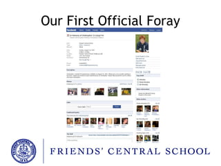 Our First Official Foray 