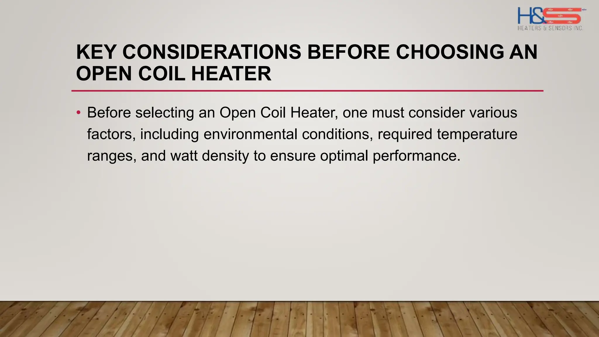 Get Started with Open Coil Heater Techniques! | PPTX