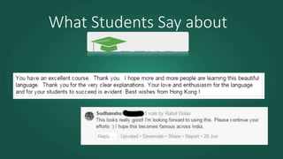 What Students Say about
 