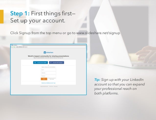 getting started with slideshare