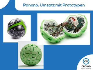Panono: Umsatz mit Prototypen
 