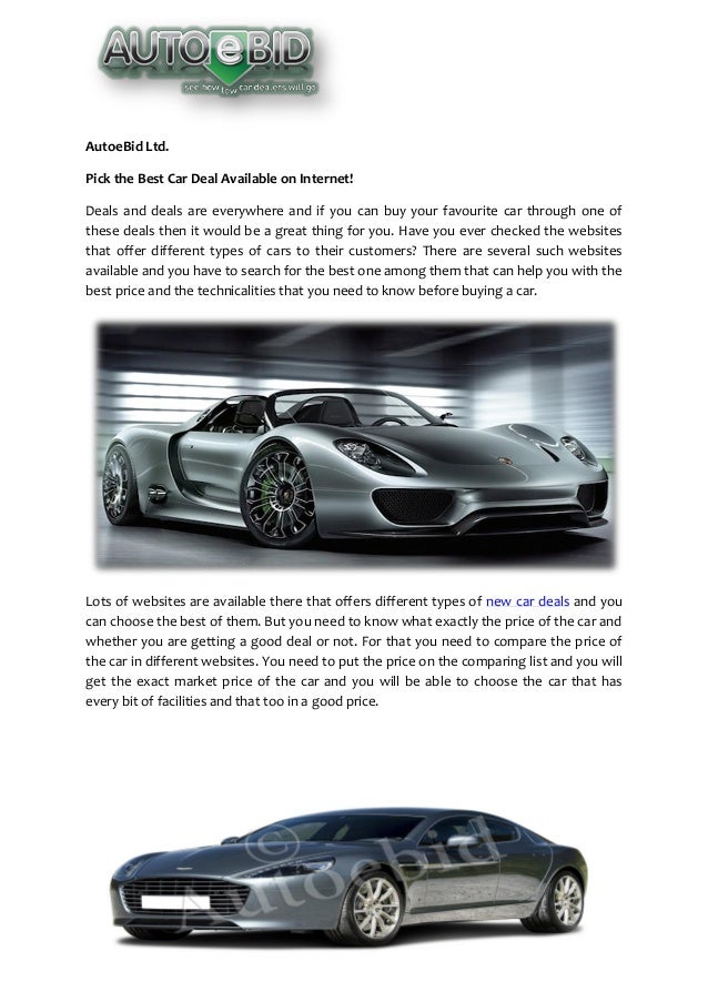 Get the Affordable New Car Deals on