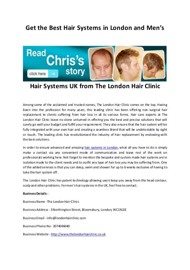 Get The Best Hair Systems In London And Men S Hair Systems Uk From Th