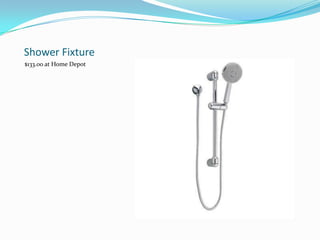Shower Fixture
$133.00 at Home Depot

 