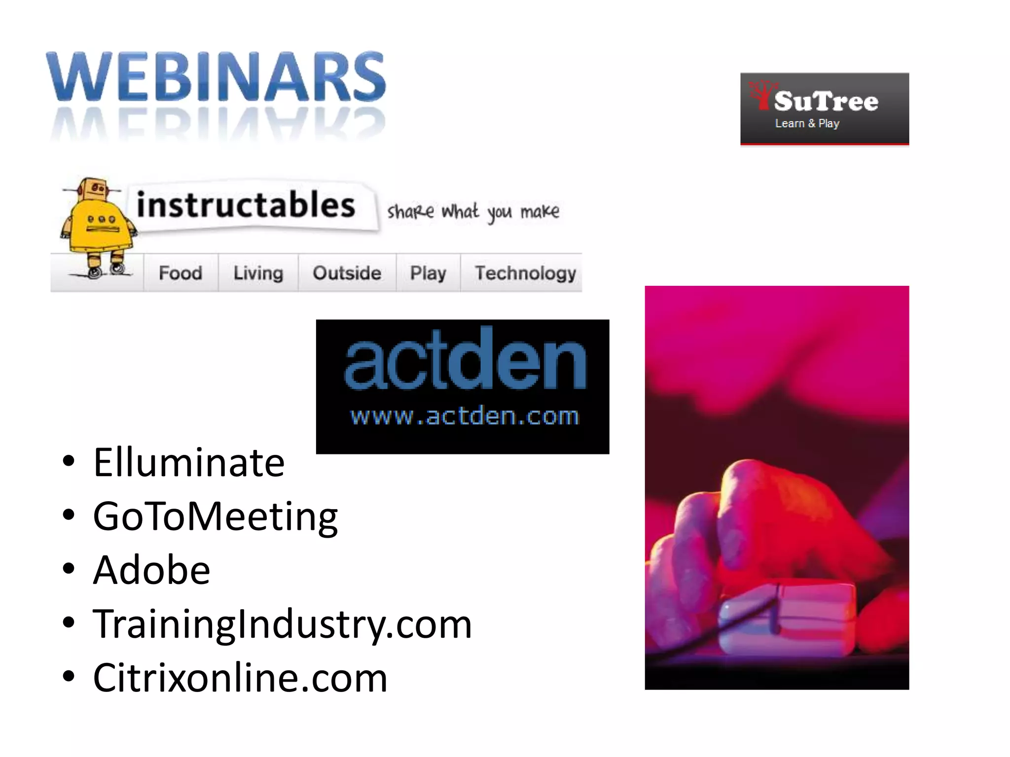 Have students interview professionals.