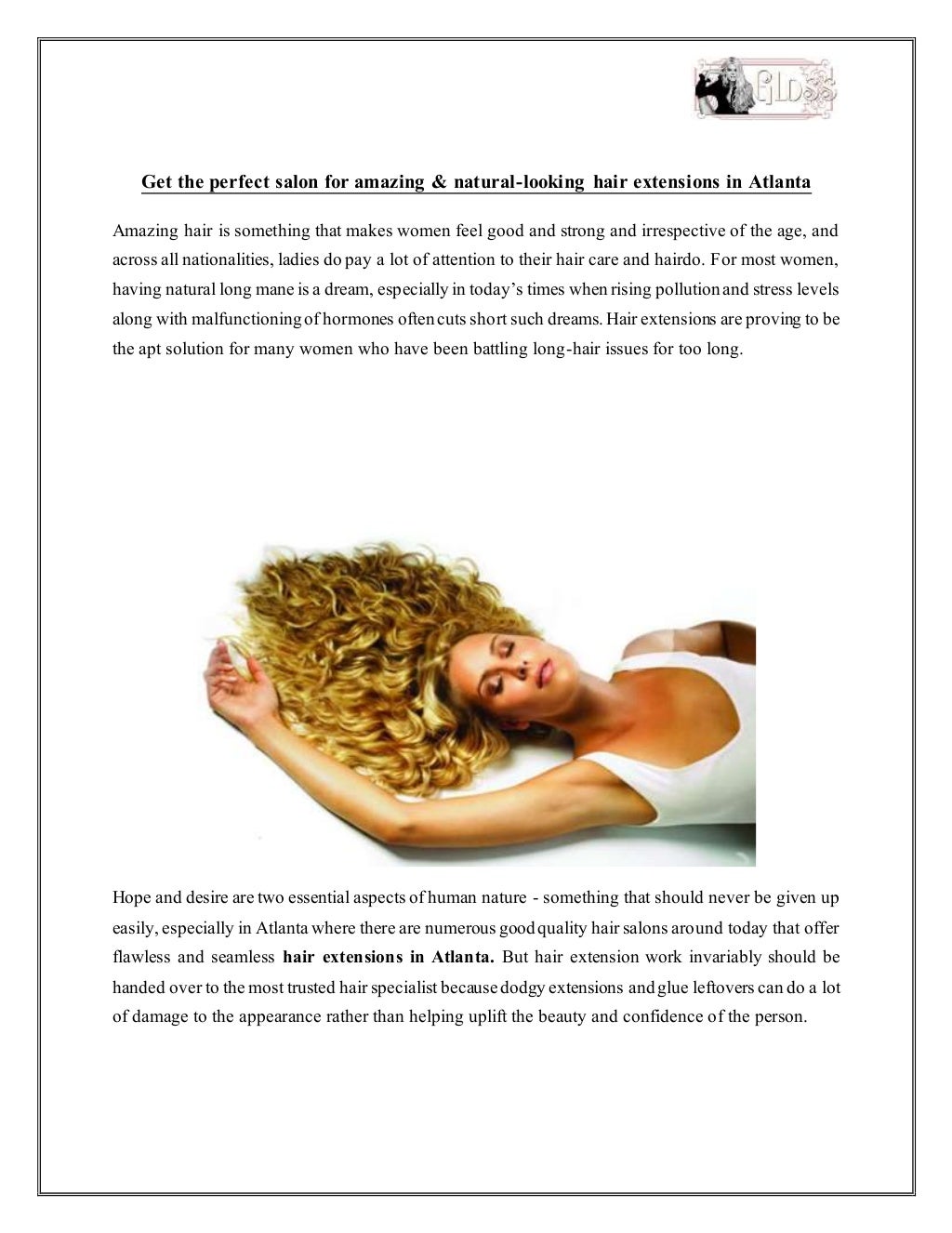 Get the perfect salon for amazing & naturallooking hair extensions in
