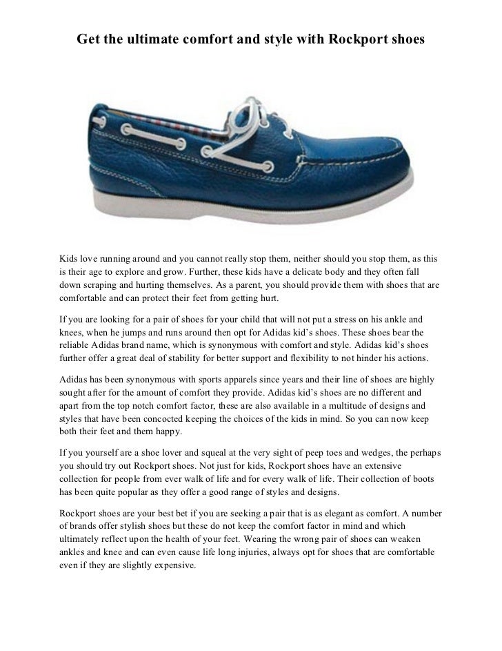 rockport kids shoes