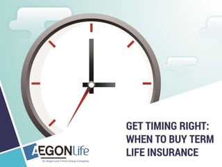 Get timing right: When to buy insurance