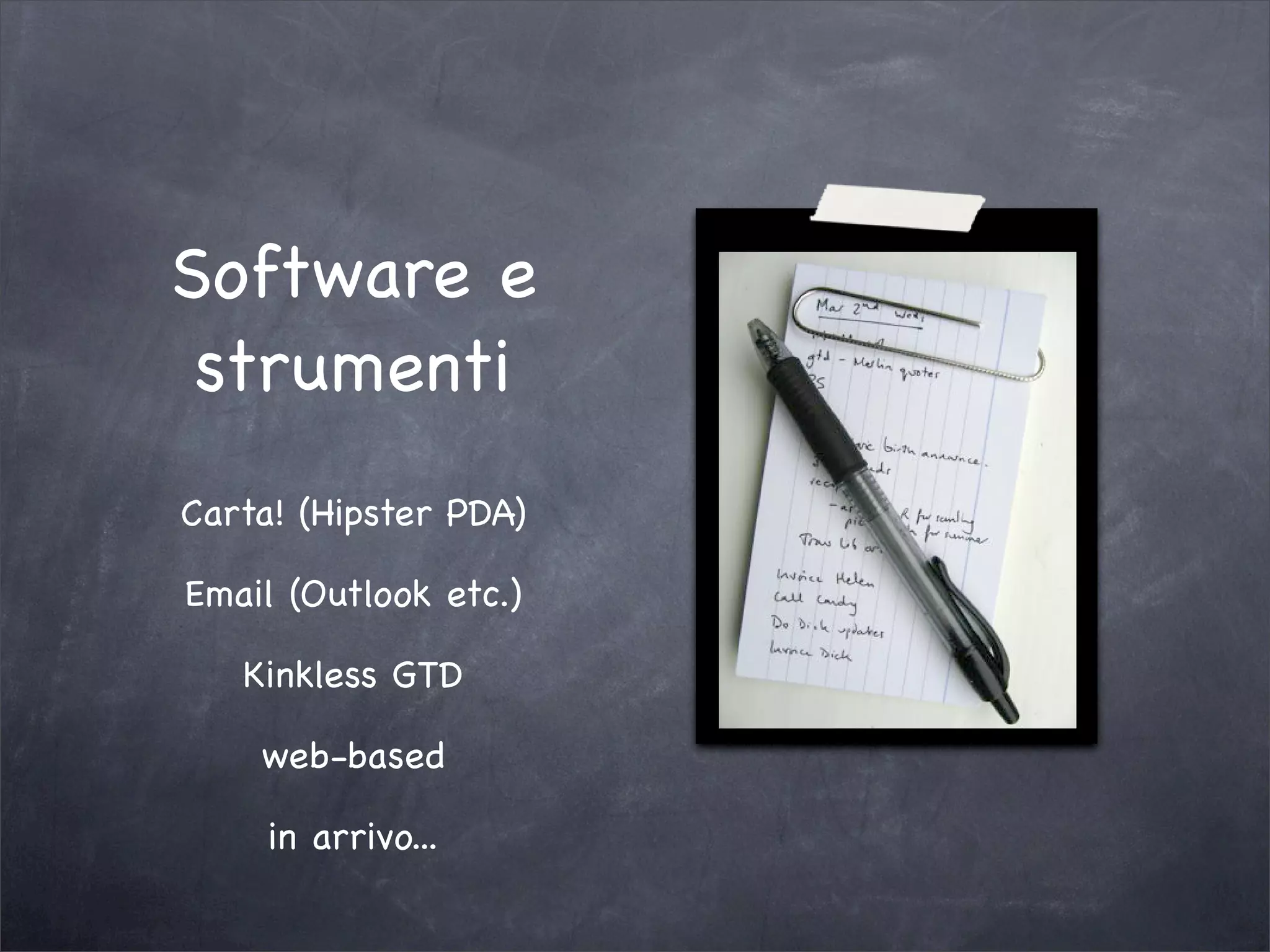 Getting Geek Things Done
