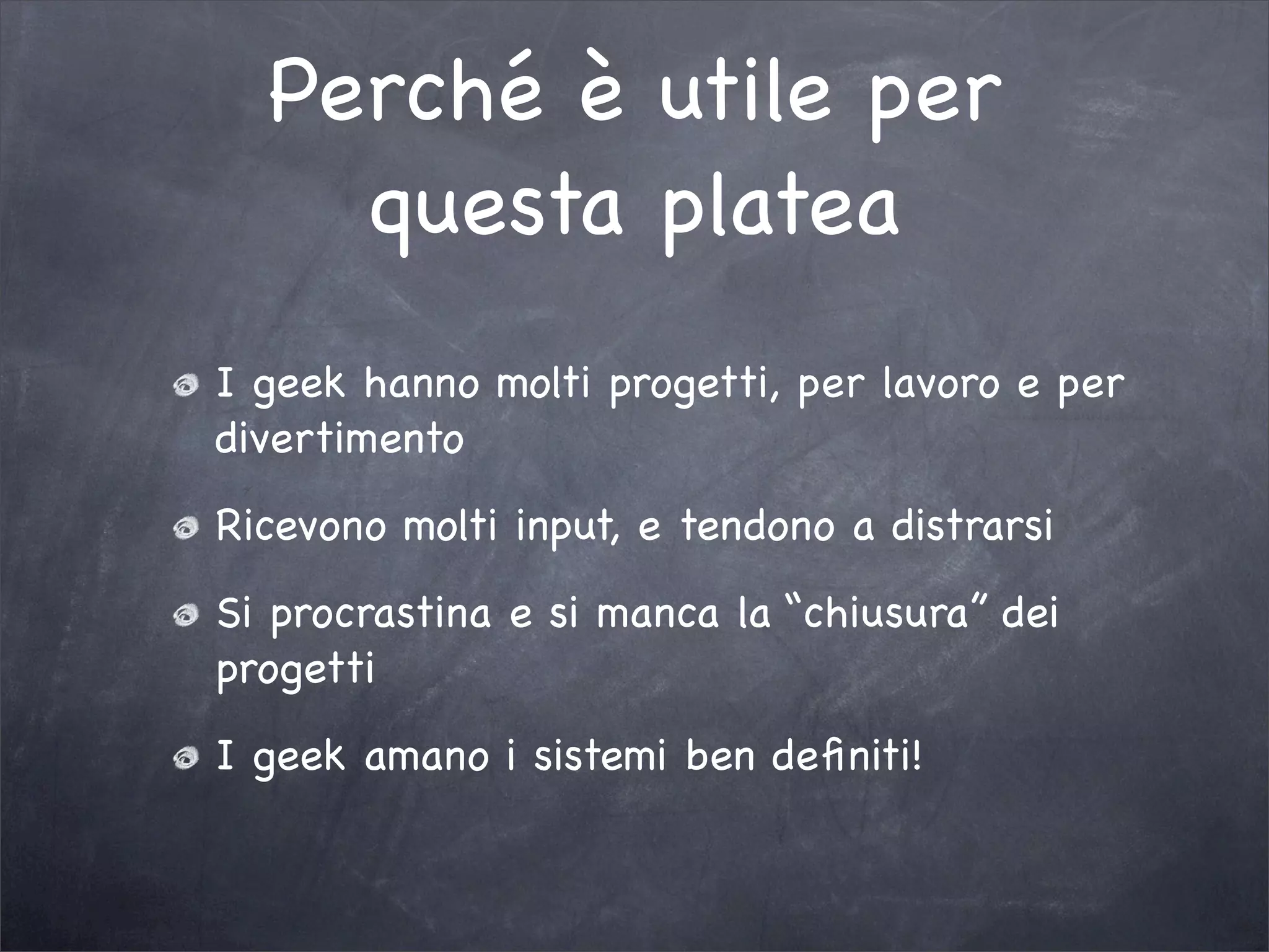 Getting Geek Things Done