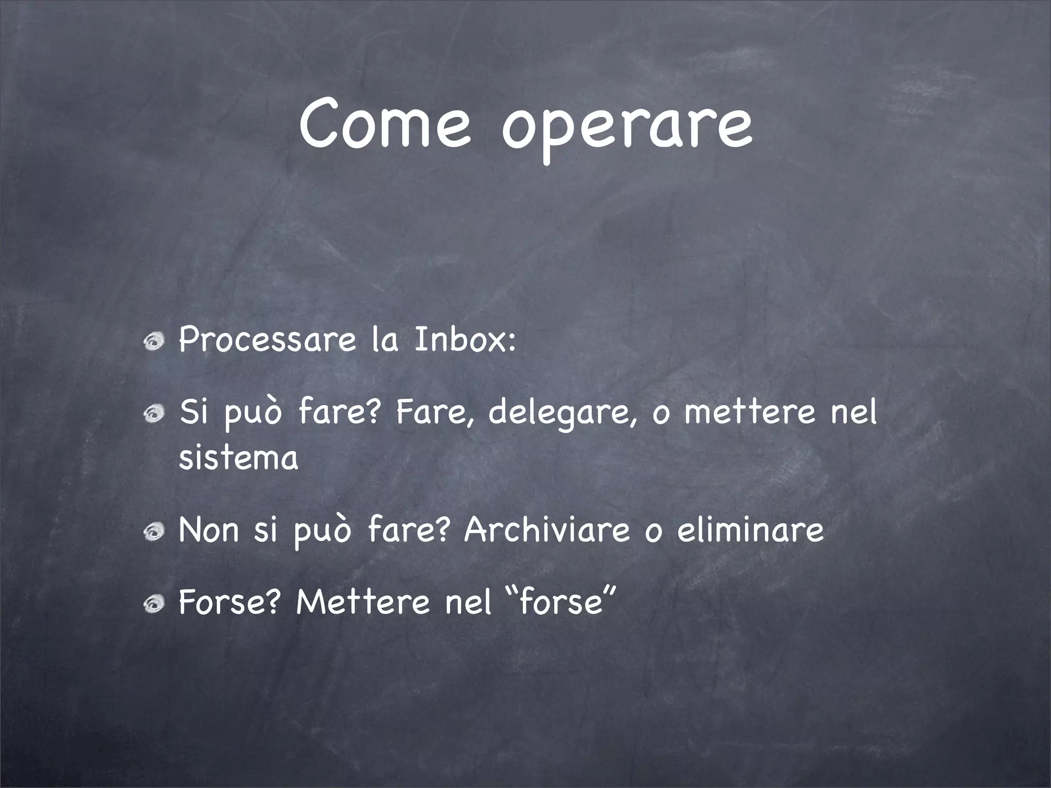 Getting Geek Things Done