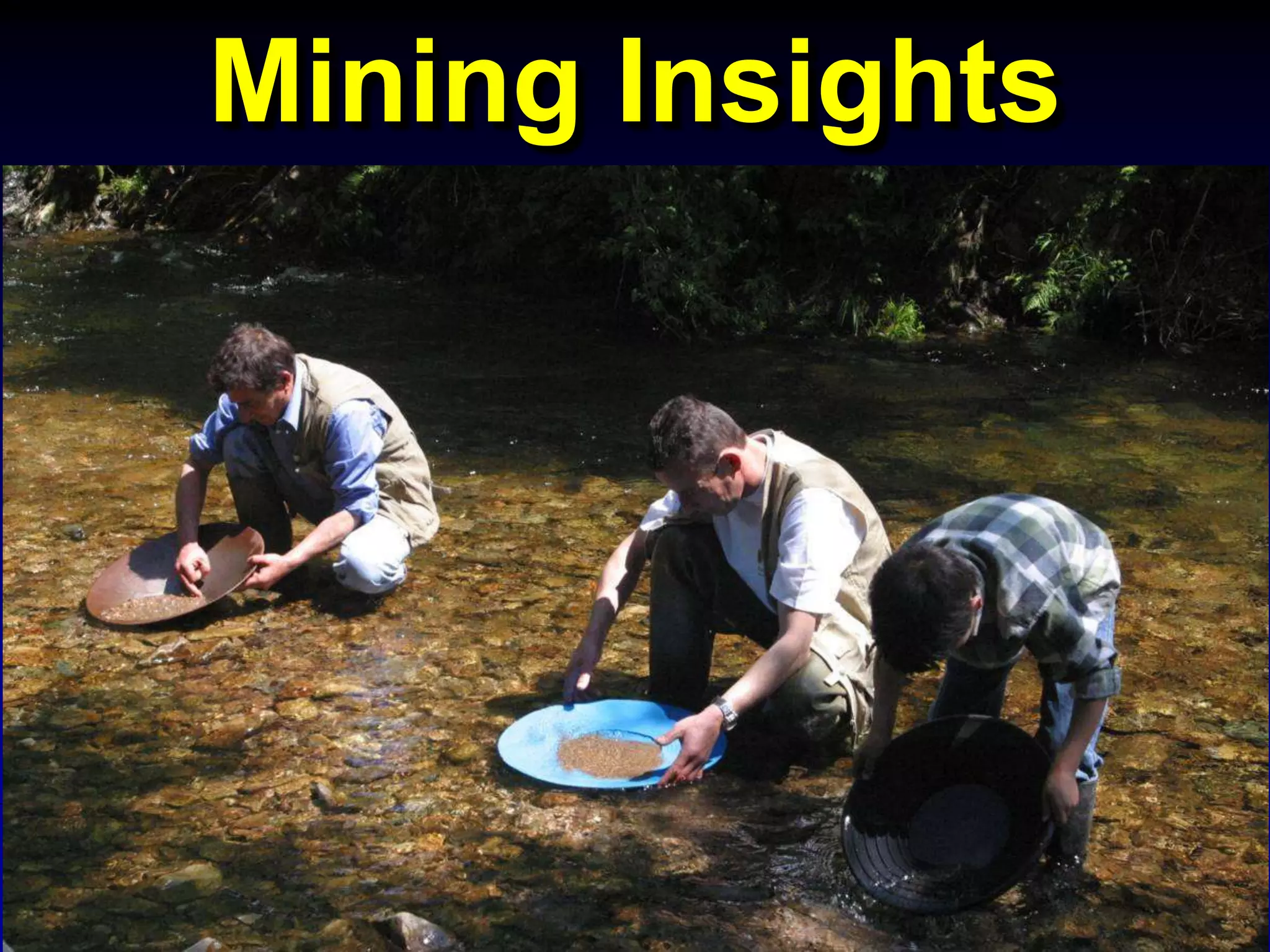 Mining Insights
 
