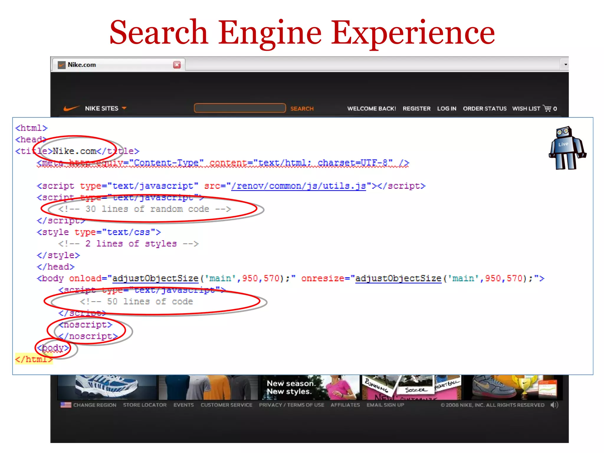 Search Engine Experience 