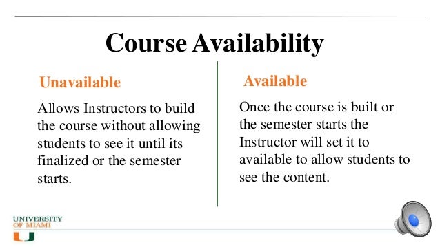 Umiami2016 Getting Oriented With Blackboard Learn