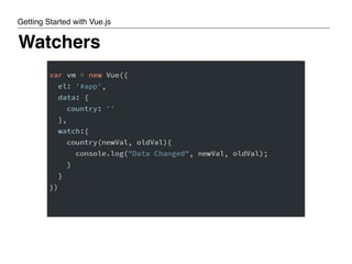 Getting Started with Vue.js | Free Download