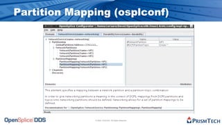 Partition Mapping (osplconf)




              © 2009, PrismTech. All Rights Reserved
 
