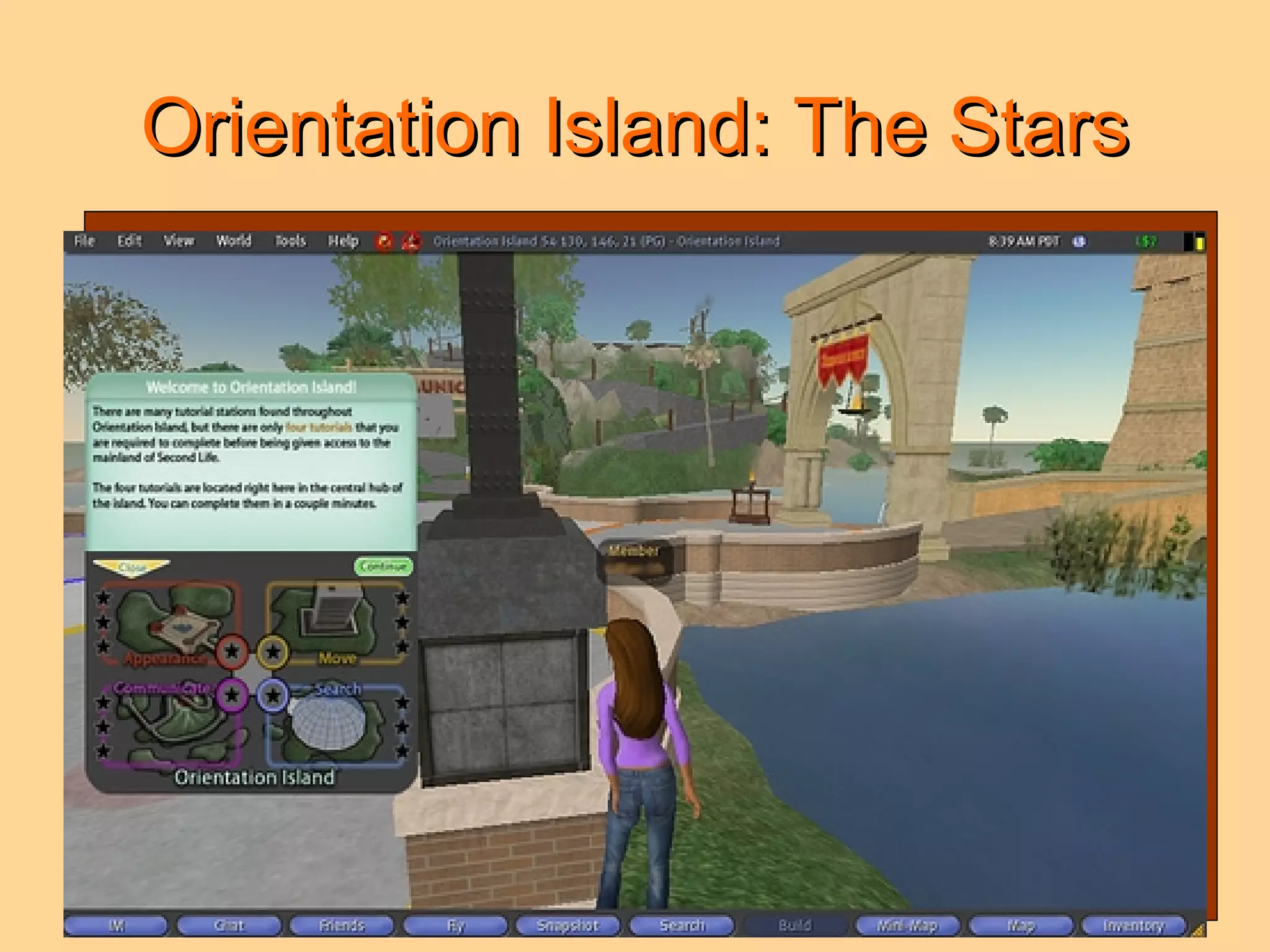 Orientation Island: The Stars 
