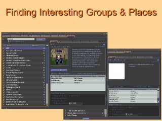 Finding Interesting Groups & Places 