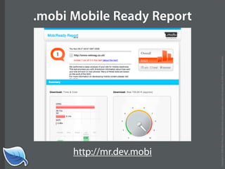 Getting Started in the Mobile Web