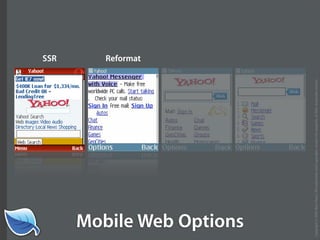 Getting Started in the Mobile Web