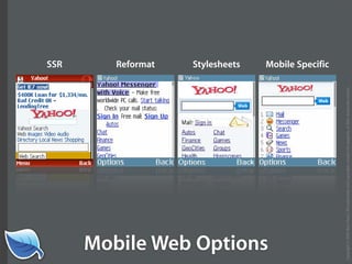 Getting Started in the Mobile Web