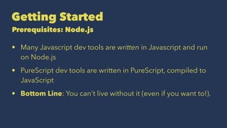 Getting Started with PureScript | PDF