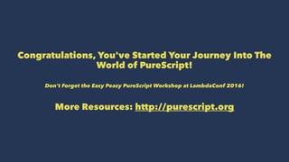 Getting Started with PureScript | PDF