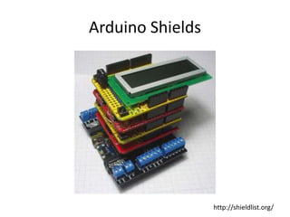 Getting started with arduino workshop
