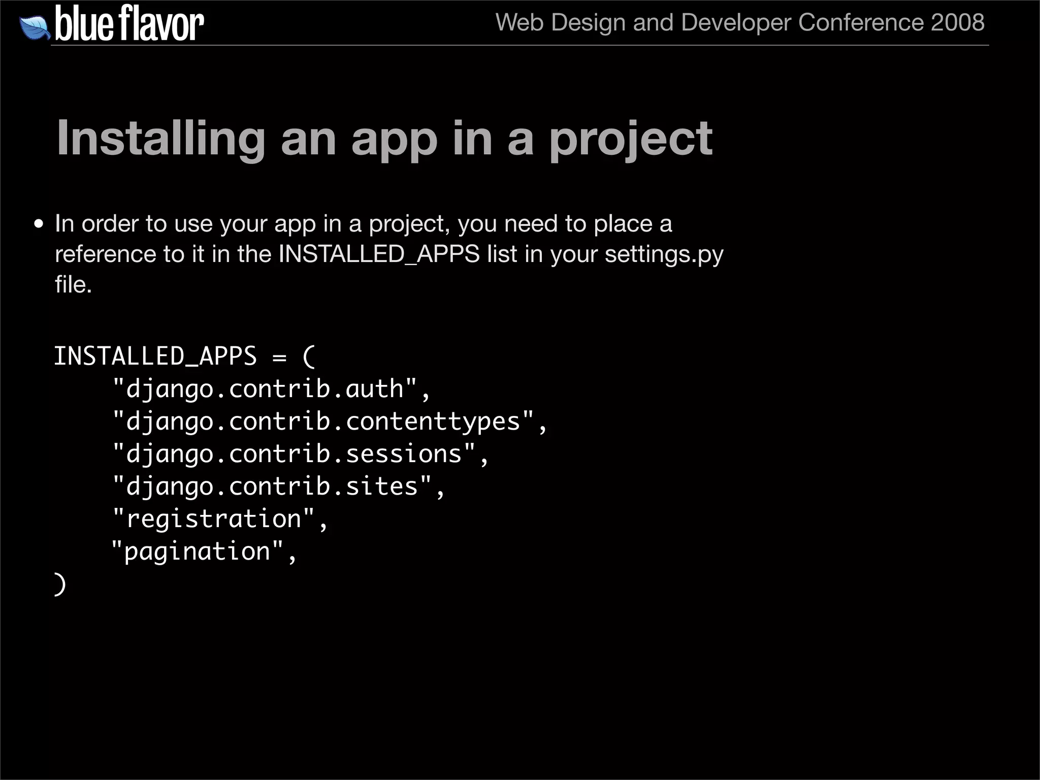 Getting Started With Django